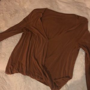 Brown Blouse